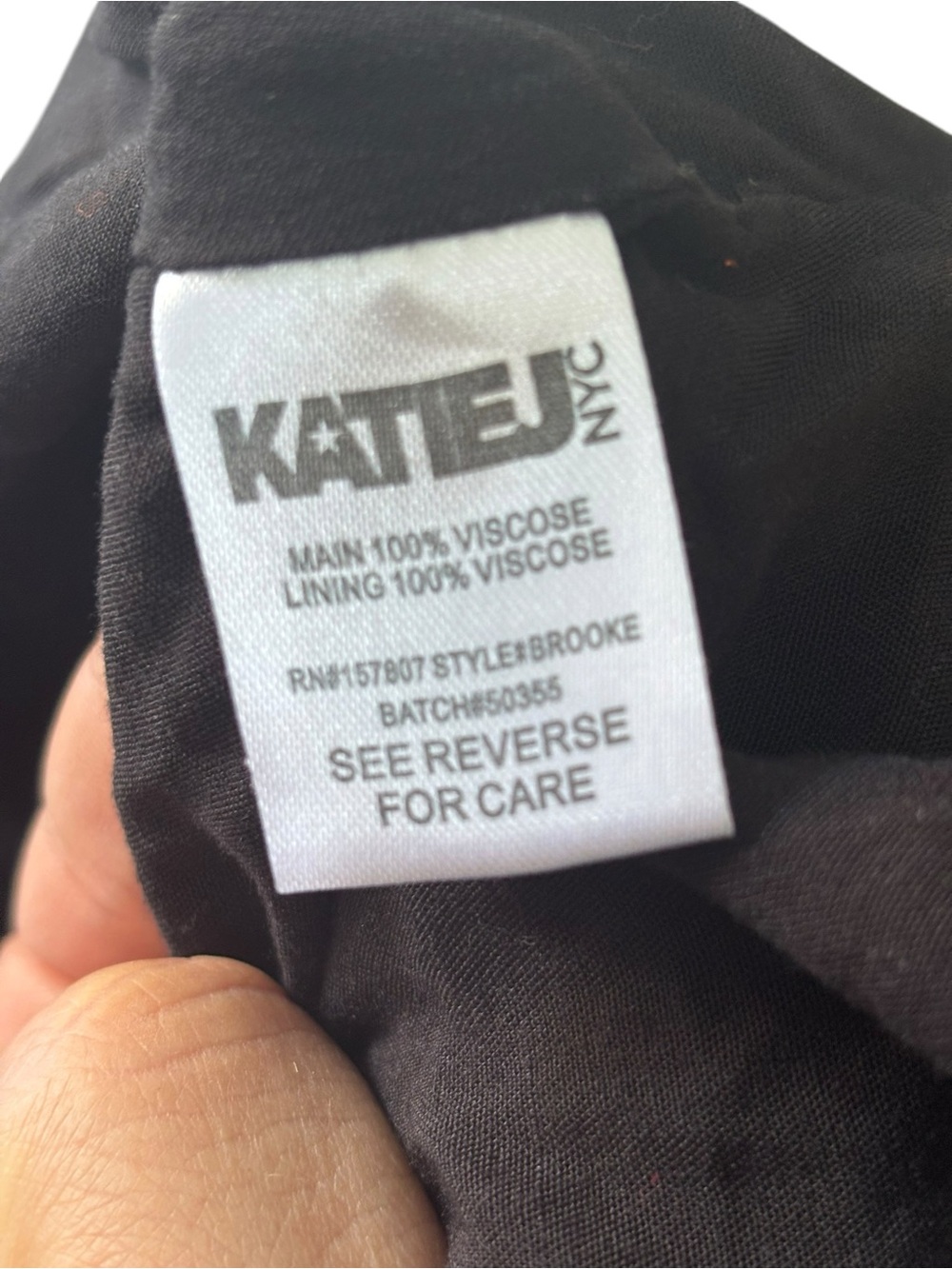 Katie J NYC Girls Black Ruffle Tiered Mini Skirt - Picture 4 of 4